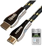 uptab Certified HDMI Cable 3FT (HDMI 2.1 10K 8K) Ultra High Speed HDMI HDR 48Gbps eARC VRR Dolby ...