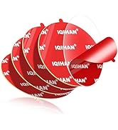 5pcs Sticky Adhesive Pads for Car Phone Mount, 70mm/ 2.76" Double-Sided Heavy Duty Sticker Gel Mo...