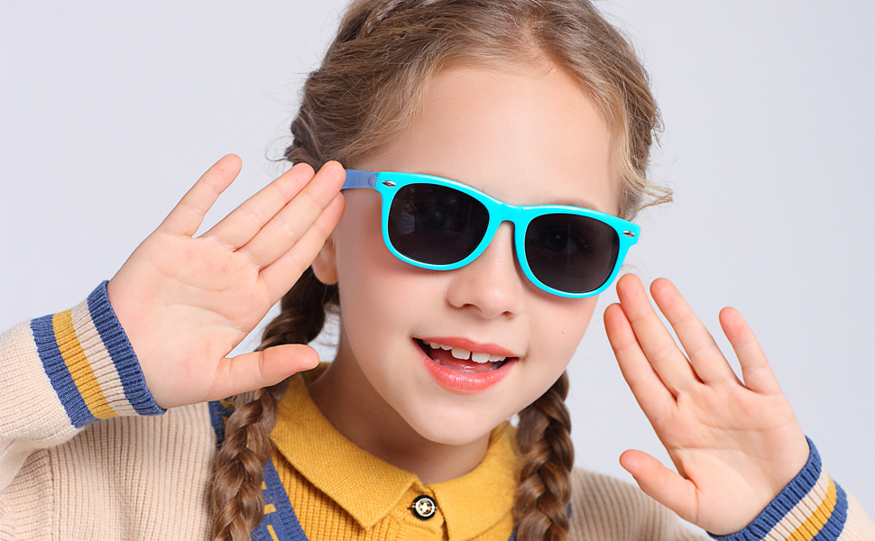 You know what? Why do kids need sunglasses?