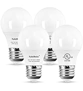 YukiHalu A15 LED Light Bulbs, 60W Equivalent, E26 Base, 2700K/3000K/5000k White, 7W 600 Lumens 12...