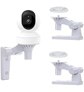 2 Pack Wall Mount Compatible with Reolink E1 Pro/ E1,180° Adjustable Camera Wall Mount Bracket In...