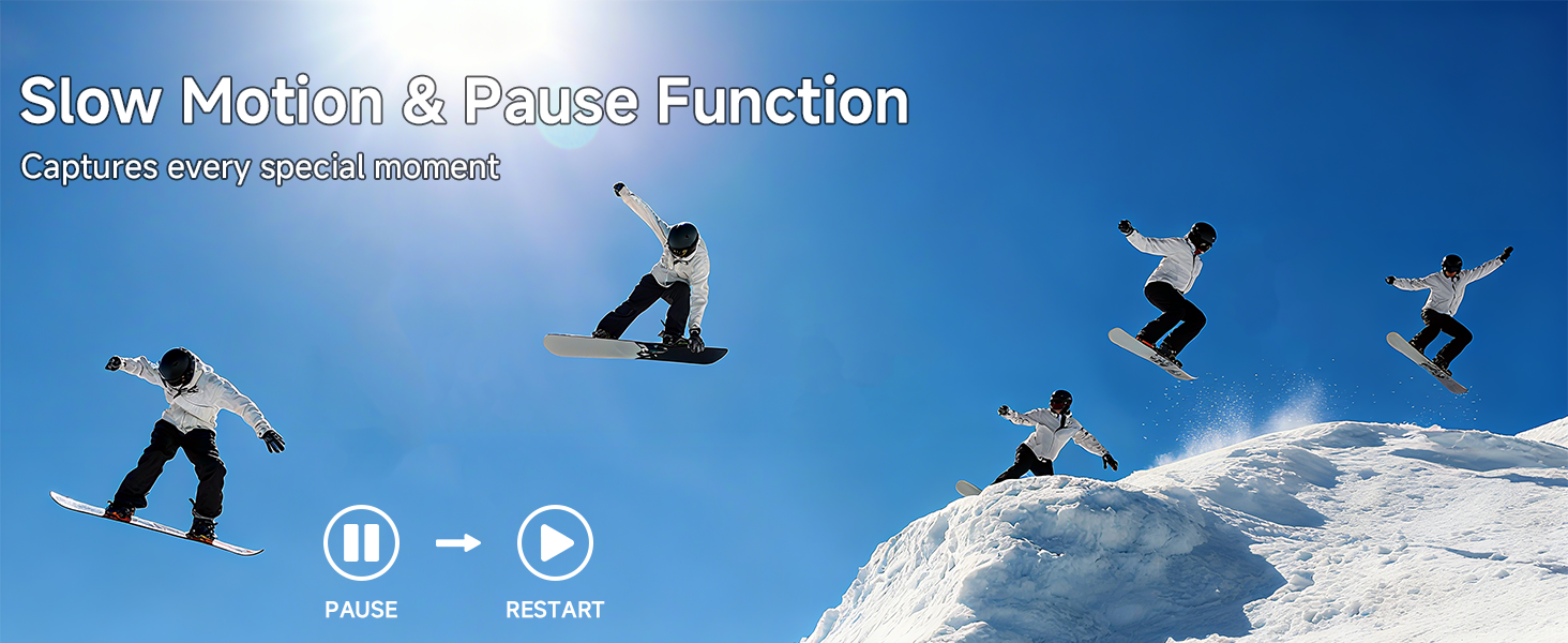 Slow Motion &amp;amp; Pause Video