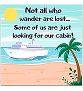 Cruise Door Decorations Looking for Cabin, Funny Magnetic Cruise Decorations for Cabin Door or St...