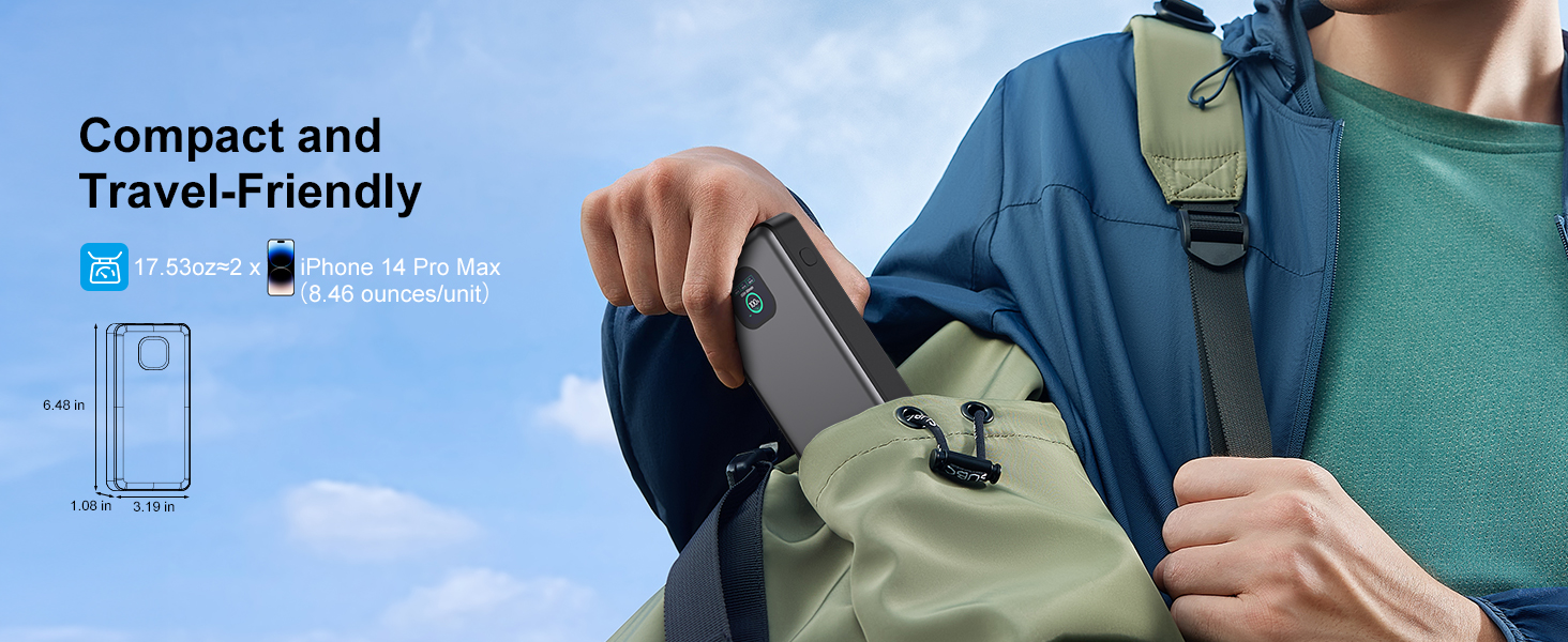 25000mAh Power Bank