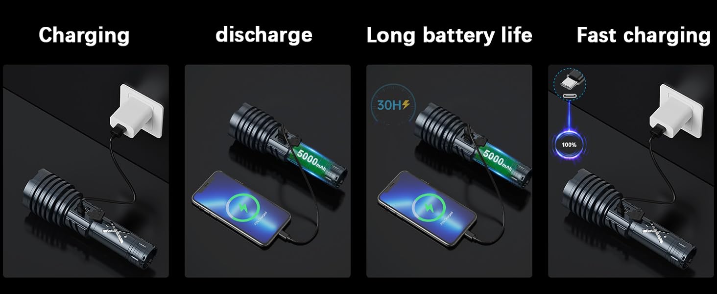 super bright flashlight