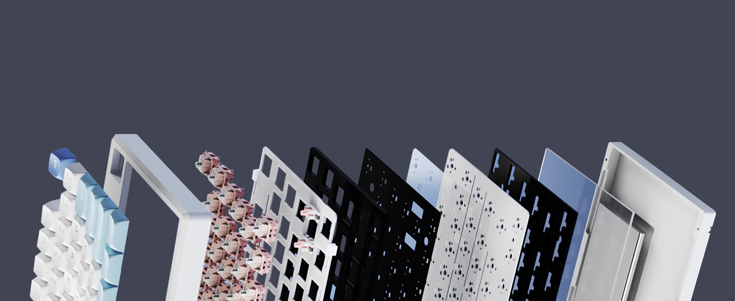 Galaxy100 wireless gaming keyboard