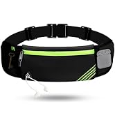 USHAKE Running Belt with Bounce-Free Pouch for iPhone and Samsung Galaxy - Ideal for Running, Wal...