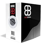 Dripstone CAT5e 4/UTP Ethernet LAN Cable 24AWG, Black (600025)