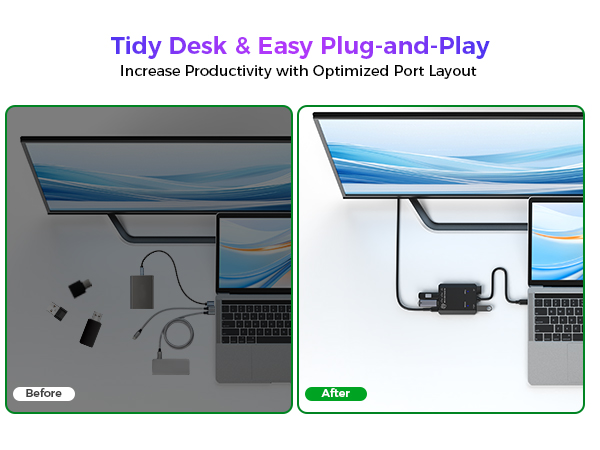 usb c hub multiport adapter