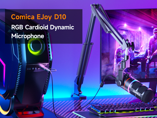 Comica EJoy D10(A) USB Gaming Microphone