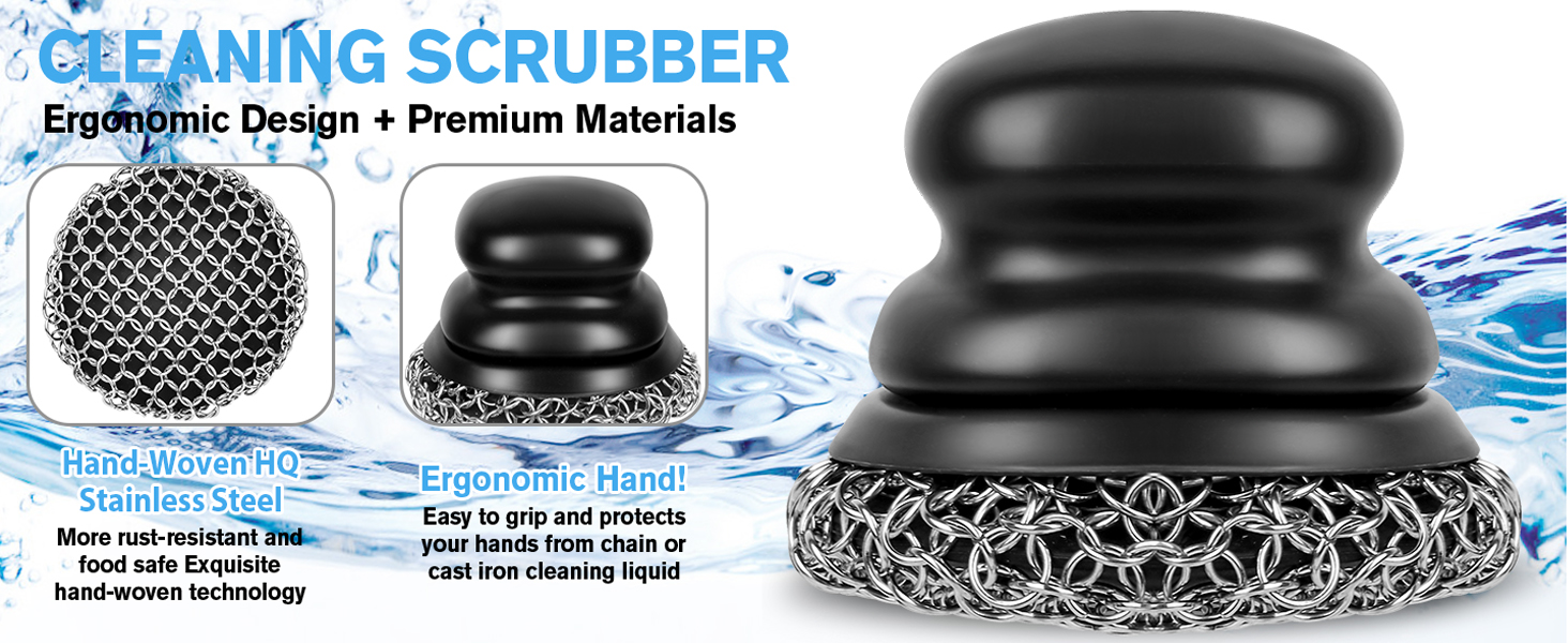 Cast Iron Scrubber