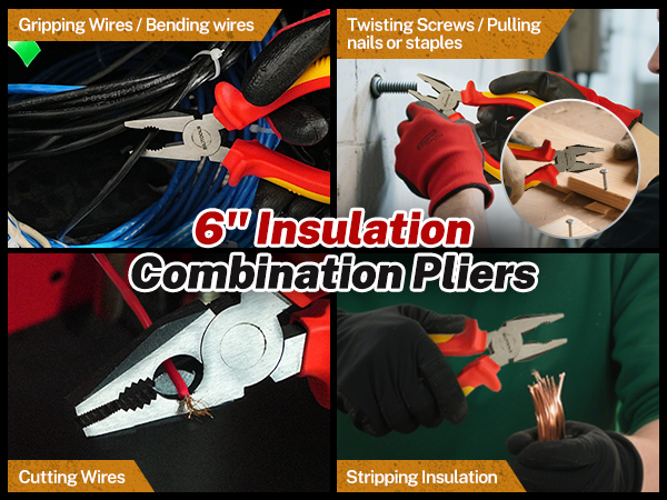 6&amp;amp;#34; Combination Pliers