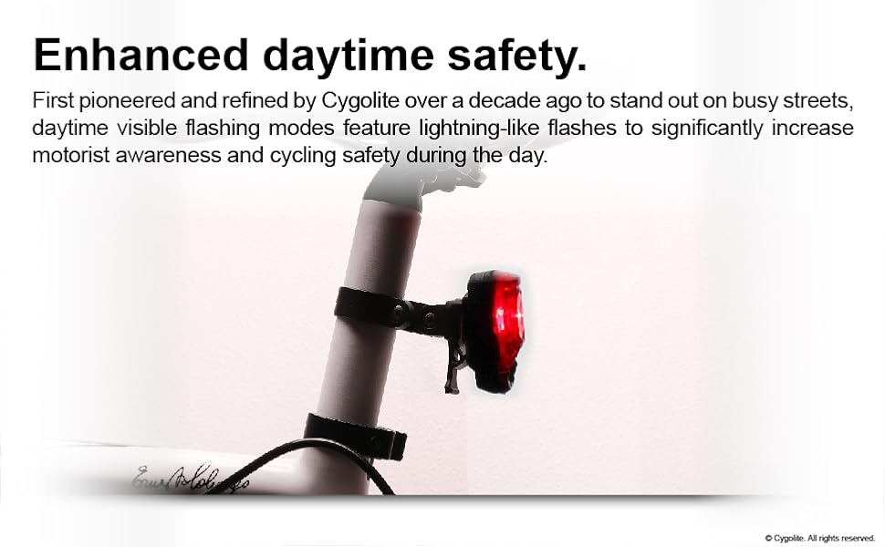 USB bicycle tail light