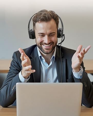 headset with microphone for pc