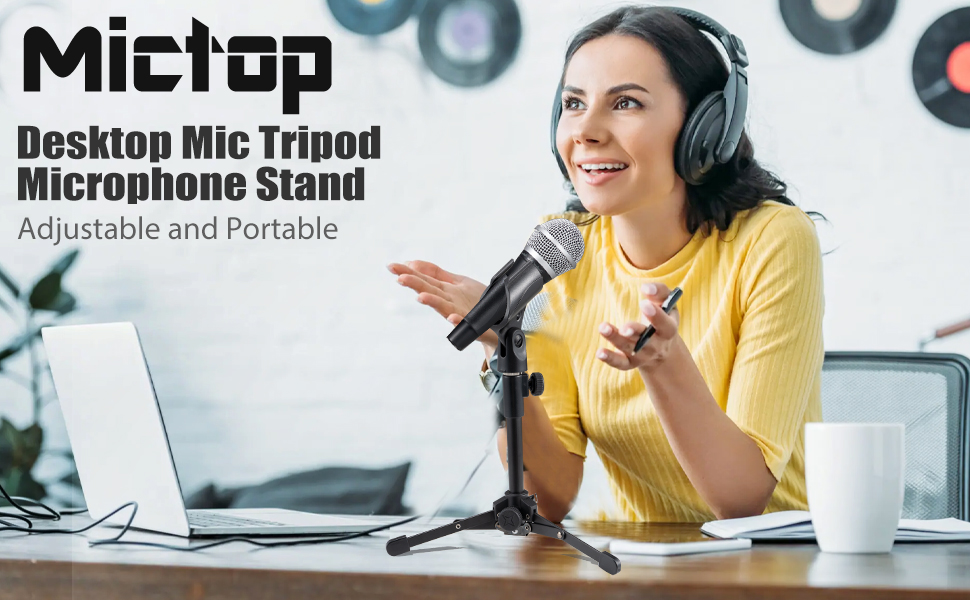 desktop mic stand