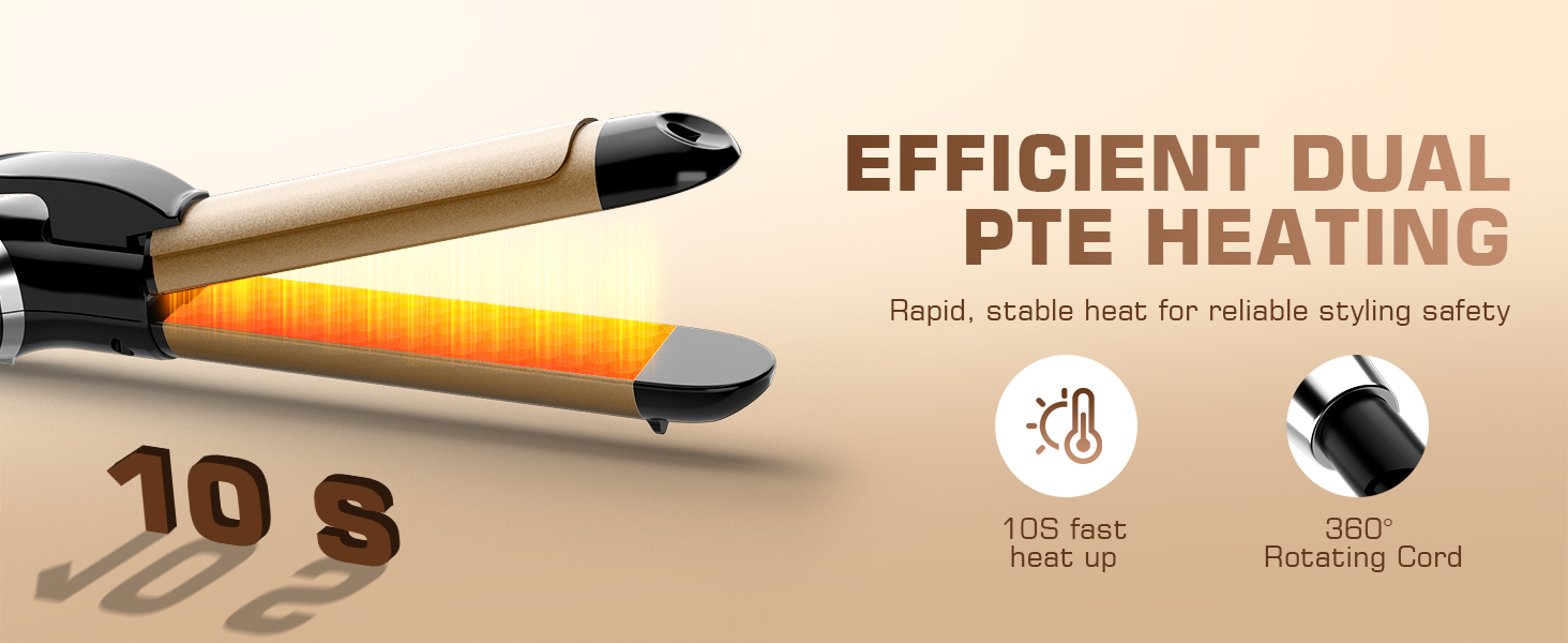 Curling Iron and Hair Straightener