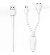 Dog Training Collar Charger Replacement Shock Collar and Remote, 2-in-1 Magnetic Wire and Micro U...