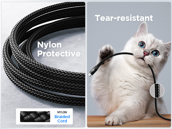10 ft usb c to usb c cable nylon