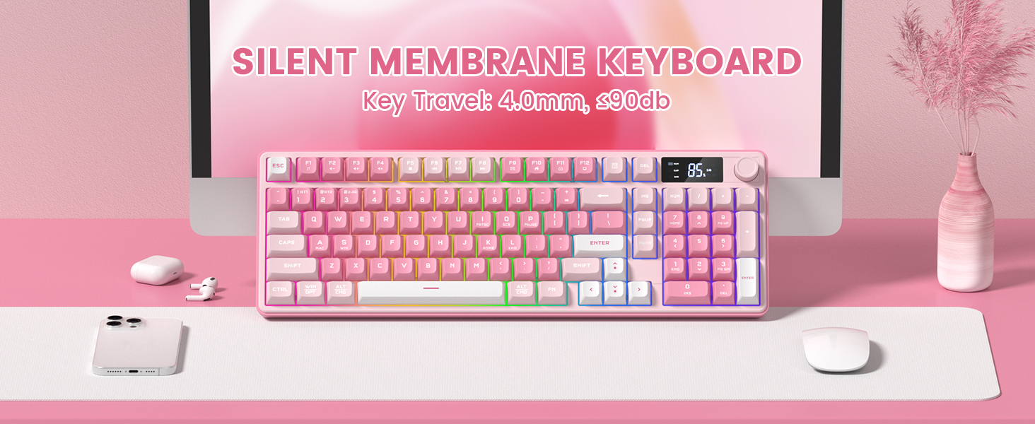 SILENT MEMBRANE KEYBOARD