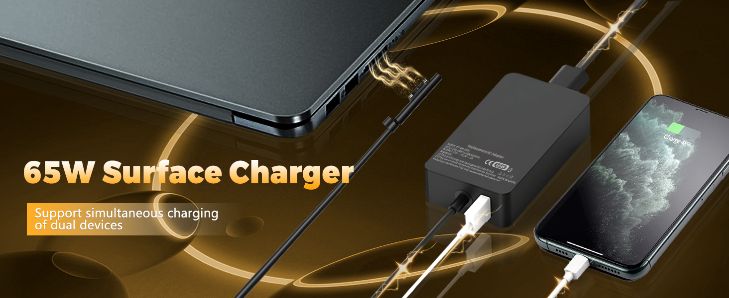 65W Surface charger
