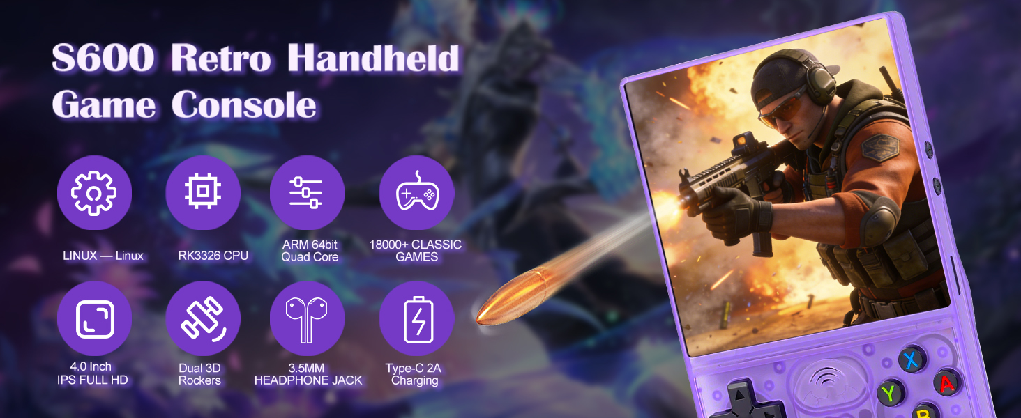 retro gaming console