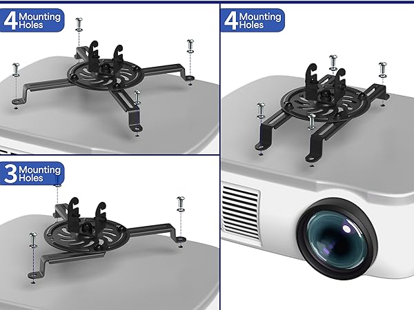 Extending Ceiling Projector Mount, Height Adjustable Projection