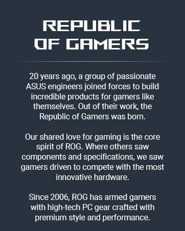 ASUS ROG gaming wireless keborad mouse headset