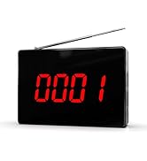 CallToU Wireless Calling System Customers Patient Pager System 1 Display Receiver Only(Need to Be...