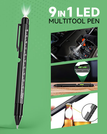 9 IN 1 LED MULTITOOL PEN