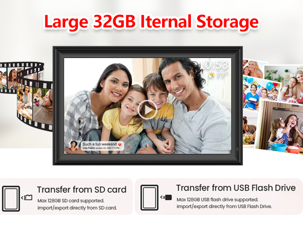 15.6inch FRAMEO Digital Photo Frame