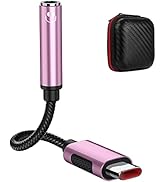 COOYA USB C to 3.5mm Audio Jack for Samsung S20 FE S21 S22 5G Headphone Adapter Type C to Aux Don...