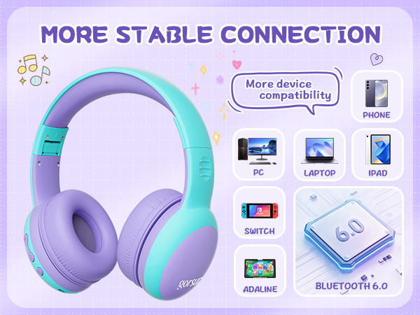 kids bluetooth headphones