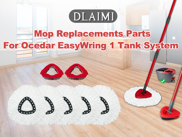 ocedar mop heads replacements