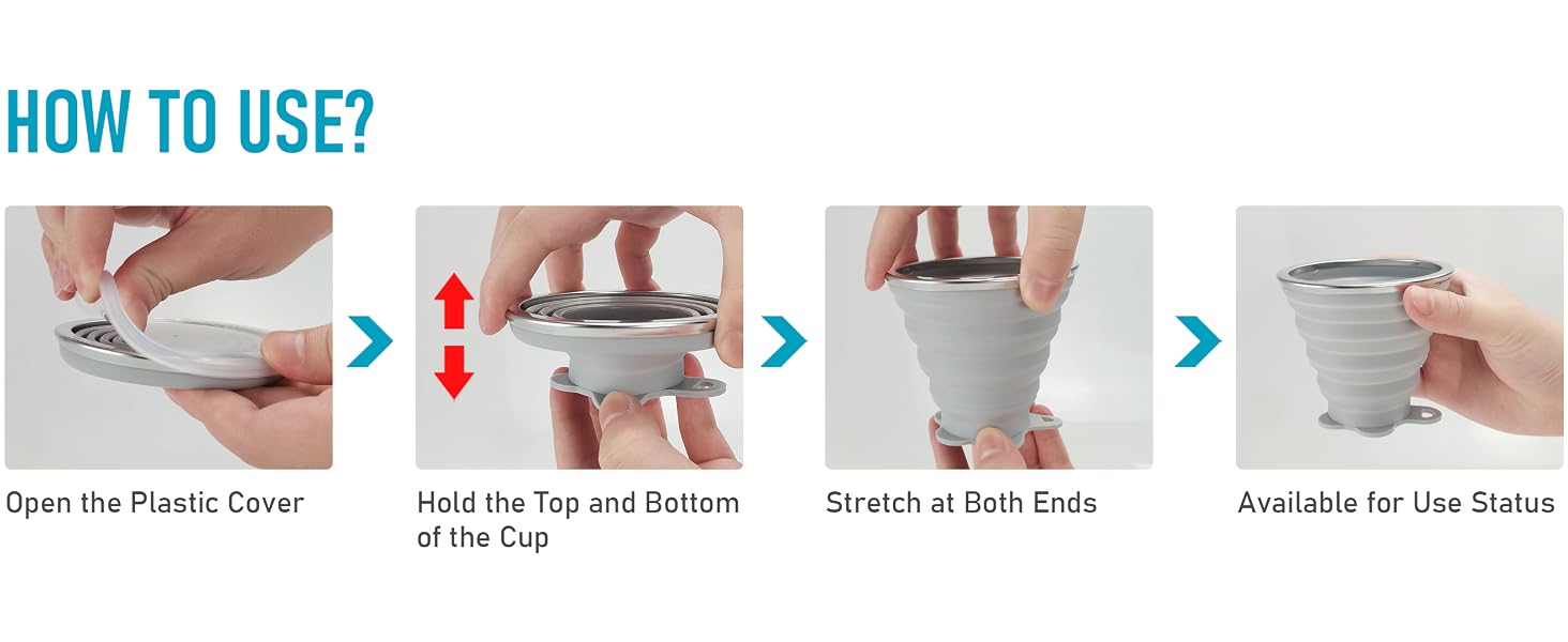 collapsible mug for hiking