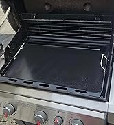 6788 Full Size Griddle for Weber GS4 Genesis II 300 Series Gas Grills, Flat Top Grill Griddle Ins...