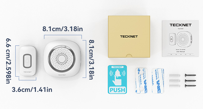 rgb wireless doorbell