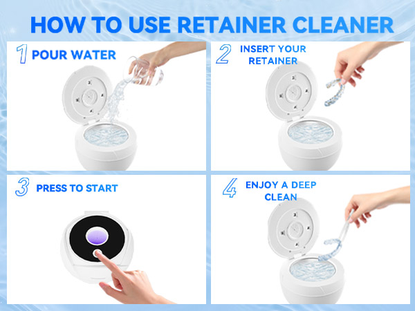 Ultrasonic Retainer Cleaner