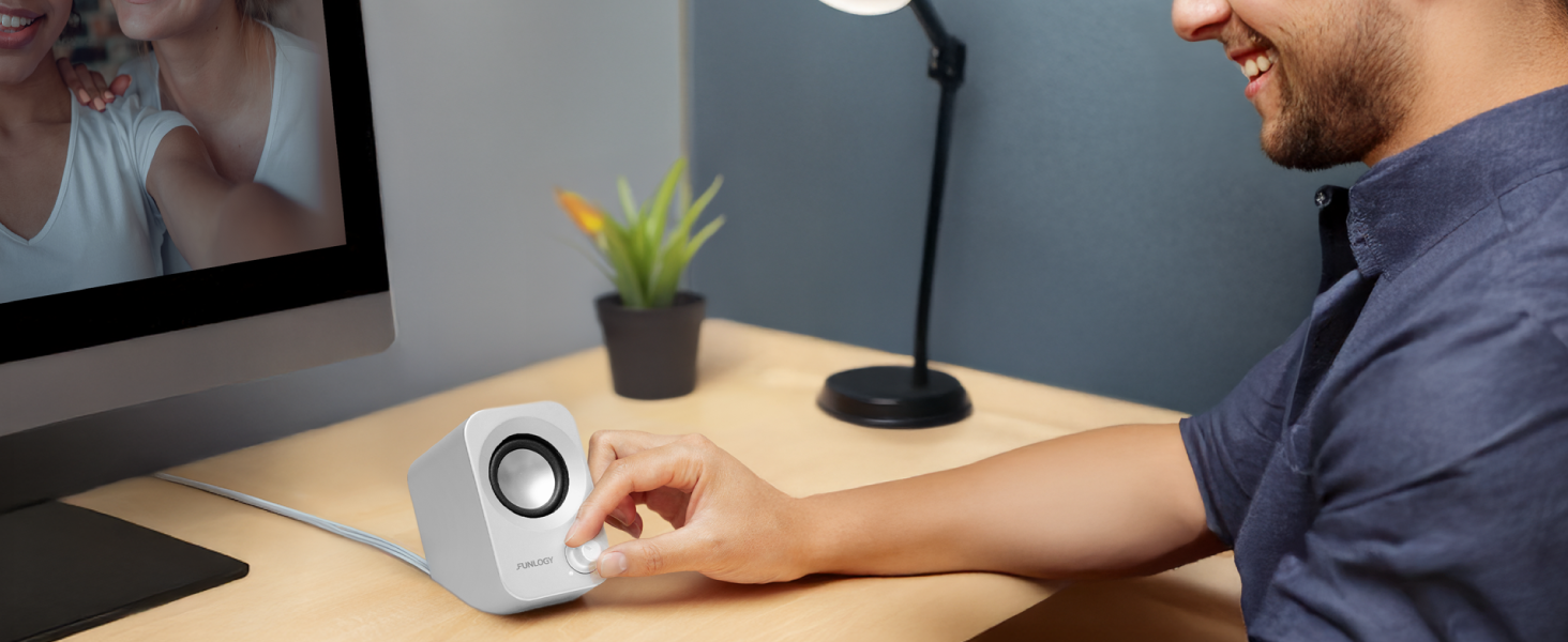 FUNLOGY Speaker Seamless Volume Dial