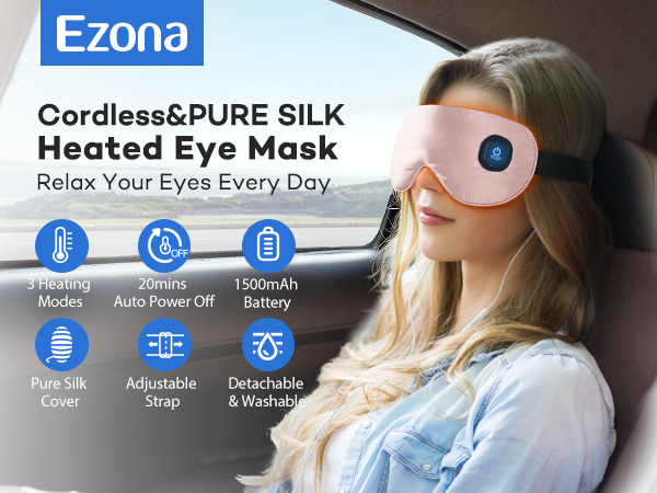 heated eye mask