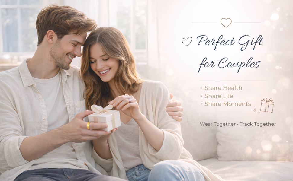 VIVIYO smart ring ultra slim wearable ring with health tracking and mobile app