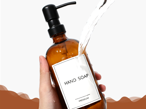 hand and dish soap dispenser set