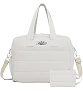 AMNOW Fashion Tote Bag for Women, Lightweight Shoulder Handbag with Multiple Pockets, for Work Tr...