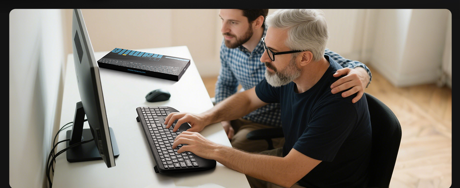 wireless keyboard full size