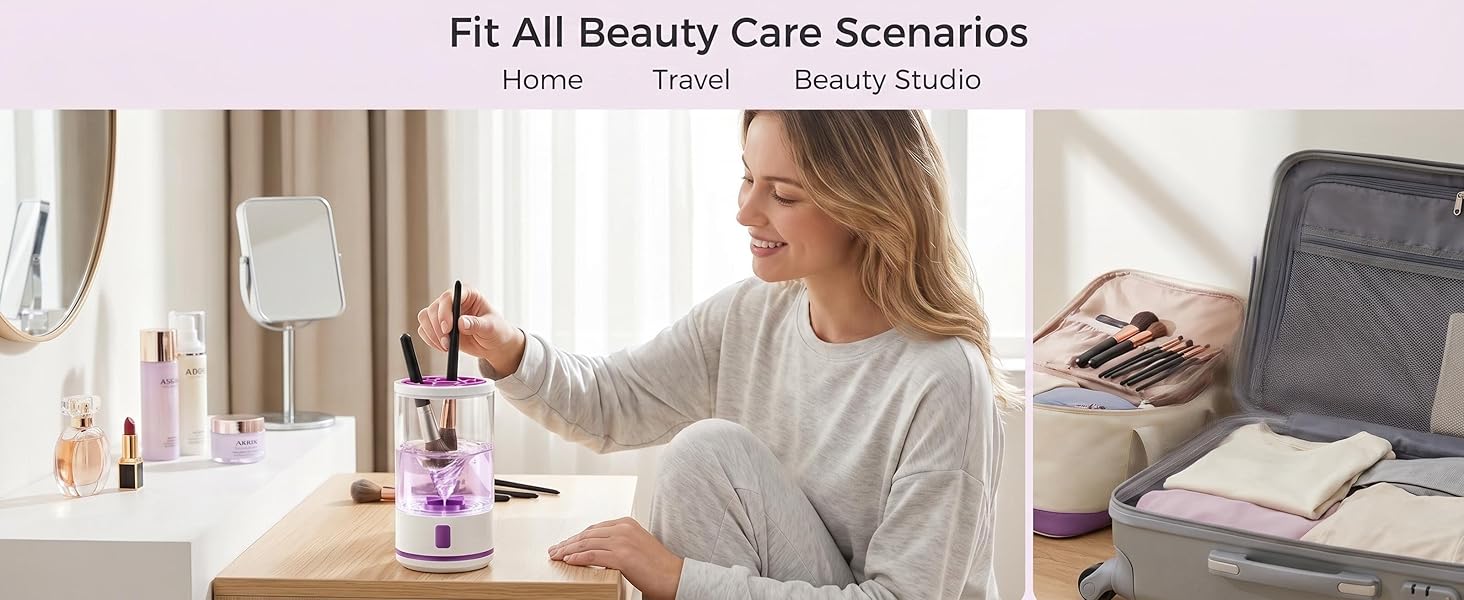 Electric Makeup Brush Cleaner Machine
