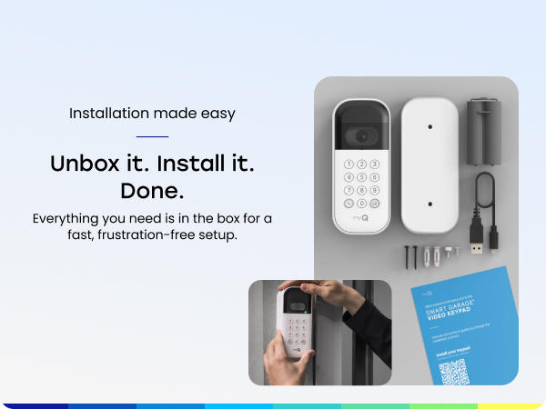 Unbox it. Install it. Done.