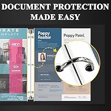 sheet protectors 8.5 x 11