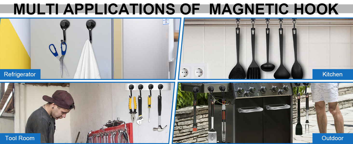 E BAVITE Magnetic Hooks
