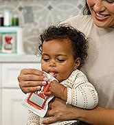 Infantino Reusable Squeeze Pouches for Homemade Baby Food, 3.5 oz, Pack of 25 - BPA, PVC, and Pht...