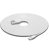 ACAGET USB to USB-C Charging Cable 32FT, Power Extension Cable for Vimtag Mini G3 Xiaomi Smart Ca...