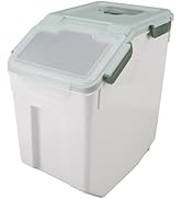 Rice Storage Bin, Airtight Hygienic Rice Container for Kitchen